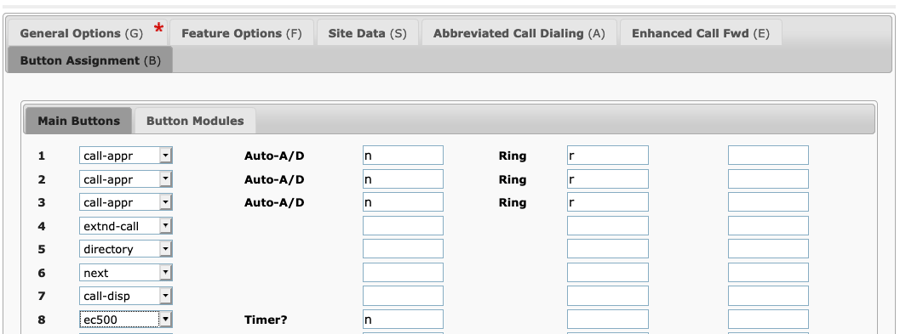 Avaya System Manager Templates